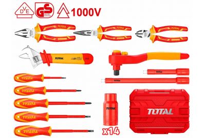 Набор инструментов диэлектрических TOTAL THKITH2601