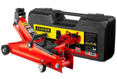 Домкрат подкатной Stayer Red force 43153-2-k