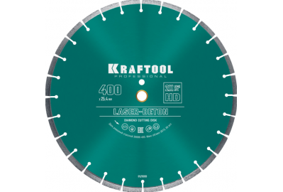 Круг алмазный Kraftool Laser-Beton 36686-400