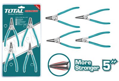 Набор съемников стопорных колец TOTAL THTJ214041