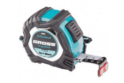 Рулетка строительная Gross Magnetisch 32572