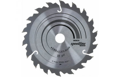 Диск пильный Bosch Speedline Wood 2608640787