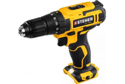 Дрель-шуруповерт аккумуляторная Steher CD-200