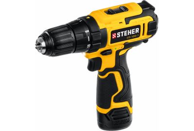 Дрель-шуруповерт аккумуляторная Steher CD-120-1