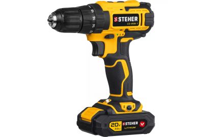 Дрель-шуруповерт аккумуляторная Steher CD-200-1
