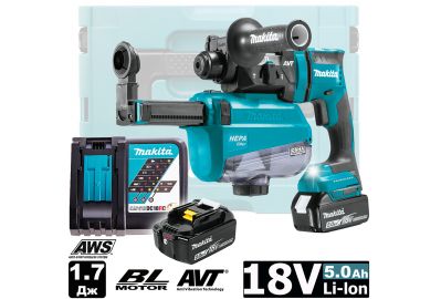 Перфоратор аккумуляторный Makita DHR182RTWJ
