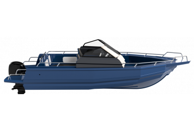 Катер алюминиевый Berkut Active DC