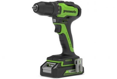 Дрель-шуруповерт аккумуляторная GreenWorks GD24DD35K2 (3704007UA)