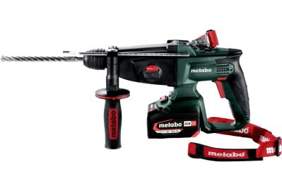 Перфоратор аккумуляторный Metabo KHA 18 LTX (T0526) (с ЗУ ASC55 и прожектором BSA 12-18)