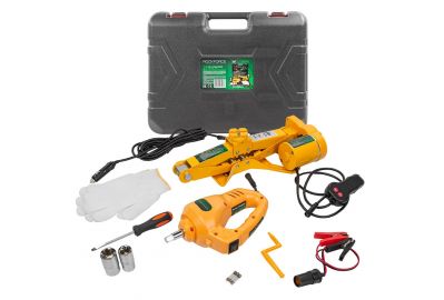 Домкрат механический  RockForce RF-101010 (с аксессуарами)