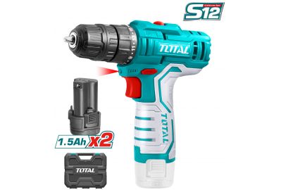 Дрель-шуруповерт TOTAL TDLI12208