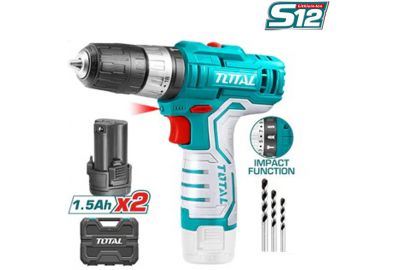 Дрель-шуруповерт ударная TOTAL TIDLI12201