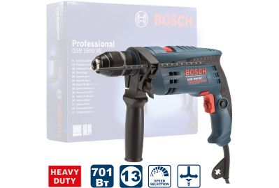 Дрель ударная Bosch GSB 1600 RE Professional (06012181R0)