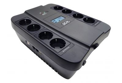 Источник бесперебойного питания Powercom Spider SPD-750U LCD USB