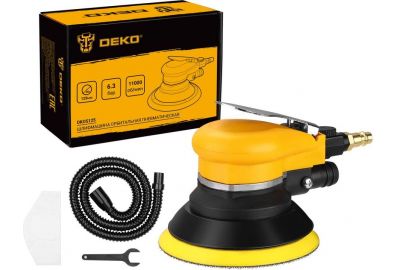 Пневмошлифмашина орбитальная Deko DKOS125