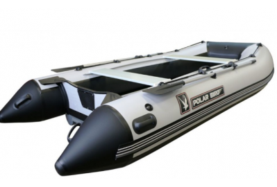 Лодка надувная Polar Bird Merlin PB-340M серо-белая