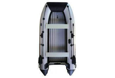 Лодка надувная Polar Bird Merlin PB-340M черно-белая (НДНД)