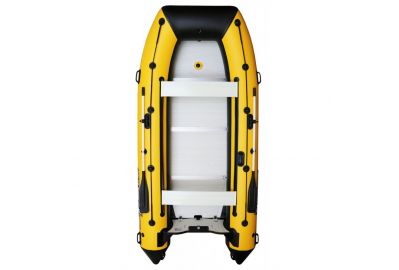 Лодка надувная Polar Bird Merlin PB-320M (черно-желтая)