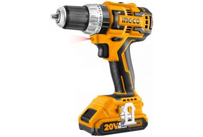 Дрель-шуруповерт аккумуляторный ударный INGCO CIDLI20608