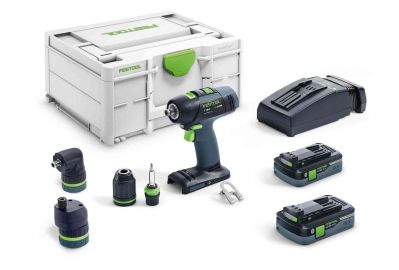 Дрель-шуруповёрт Festool T 18+3 HPC 4.0 I-Set (577609)