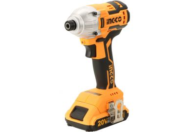 Шуруповерт аккумуляторный ударный INGCO CIRLI2002