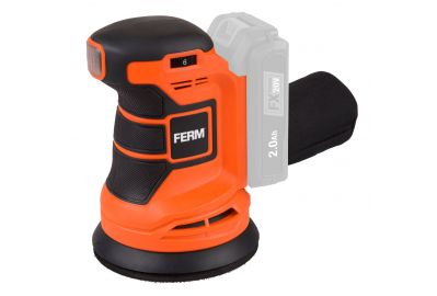 Шлифмашина эксцентриковая аккумуляторная Ferm ESM1014 (без АКБ и ЗУ)
