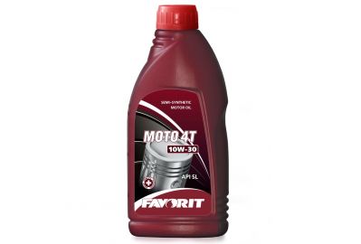 Масло моторное Favorit Moto 4T SAE 10W-30 API SL, 0.42л.