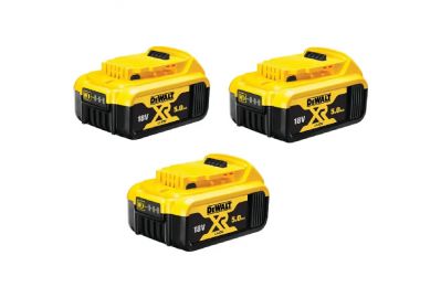 Набор аккумуляторных батарей DeWalt DCB184P3