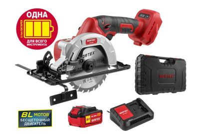 Аккумуляторная циркулярная пила Wortex CCS 1814 (329269)