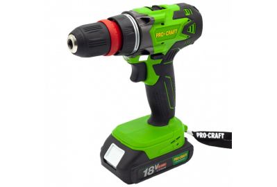 Шуруповерт аккумуляторный Procraft РA 18 Li DFR