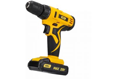 Дрель-шуруповерт аккумуляторная Deli DL-CZ20-E1D2