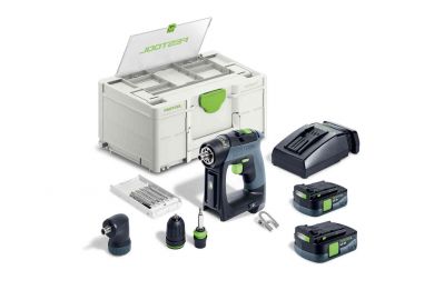 Дрель-шуруповерт аккумуляторная Festool CXS 12 2,5-SET (576865)