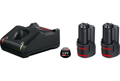 Аккумулятор Bosch GBA 12V 3.0 Ah x 2 + зарядное устройство GAL 12V-40 (1600A019RD)