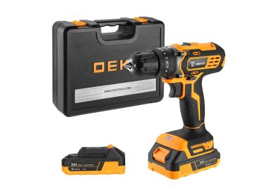Дрель-шуруповерт аккумуляторная Deko DKCD20 Impact SET