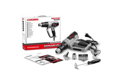 Фен строительный Crown CT19023K
