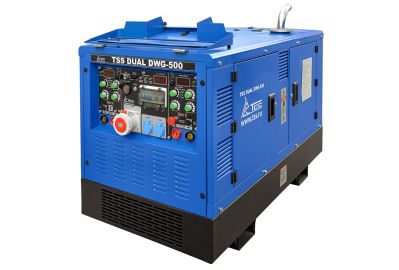 Cварочный генератор двухпостовой дизельный TSS (ТСС) DUAL DWG-500 (039736)