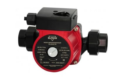 Насос циркуляционный Elitech НЦ 2513/4Э (180464)