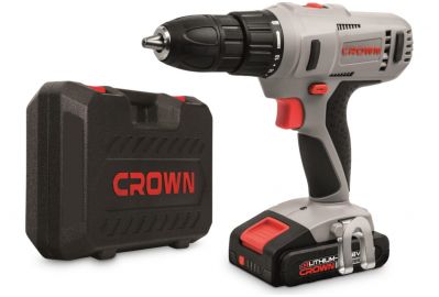 Шуруповерт аккумуляторный Crown CT21056LH-2 BMC