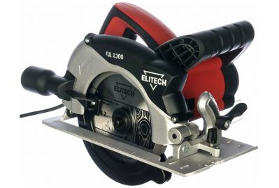 Дисковая пила Elitech ПД 1300
