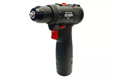 Дрель-шуруповерт аккумуляторная Elitech ДА 10.8БЛ2 (204842)