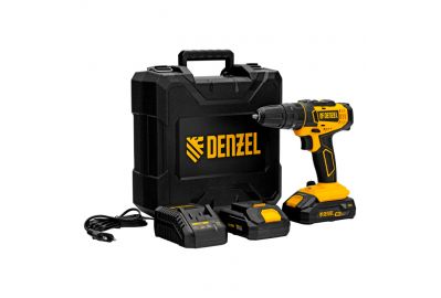Дрель-шуруповерт аккумуляторная Denzel CID-18-02BM (26135)