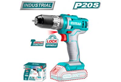 Дрель-шуруповерт ударная TOTAL TIDLI201455