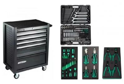 Тележка инструментальная с инструментом Garwin Pro Standart EQ-000063 (184 пр.)