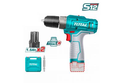 Дрель-шуруповерт Total TDLI12202