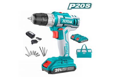 Дрель-шуруповерт TOTAL TDLI20025