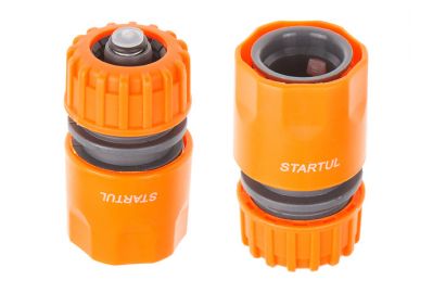 Муфта быстросъемная Startul Garden 1/2"(5/8") с автостоп.(ST6011-3-1/2)