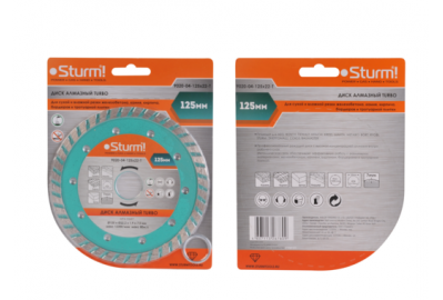 Алмазный диск Sturm! 9020-04-125x22-T