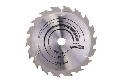 Диск пильный Bosch 150х16 мм 18 зуб. по дереву (переменный зуб) (2608640809)