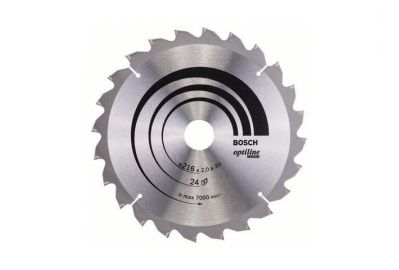 Диск пильный Bosch 216х30 мм 24 зуб. по дереву (твердоспл. зуб) (2608640431)