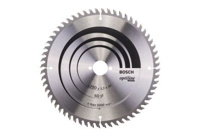 Диск пильный Bosch 250х30 мм 60 зуб. по дереву (твердоспл. зуб) (2608640665)